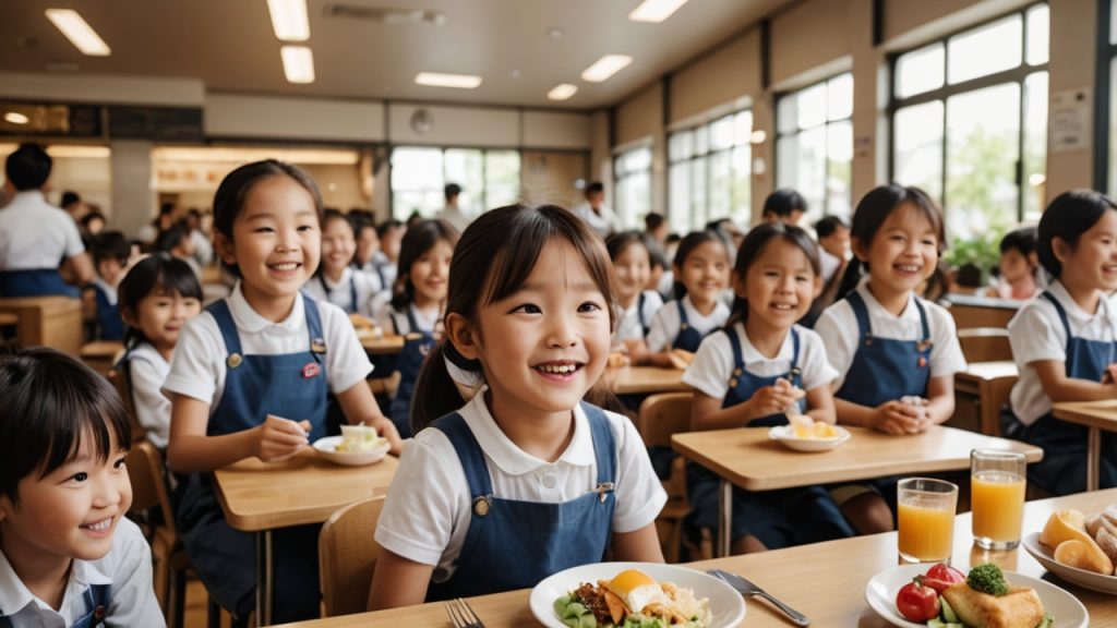 子ども食堂　笑顔の子供たち（イメージ写真）